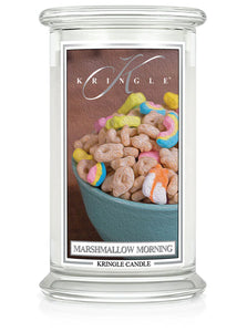 MARSHMALLOW MORNING Large Jar Candle by Kringle Candle Company