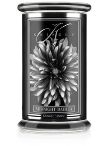 MIDNIGHT DAHLIA Large Jar Candle by Kringle Candle Company