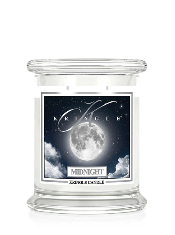 MIDNIGHT Medium 2-Wick Jar Candle by Kringle Candle Company