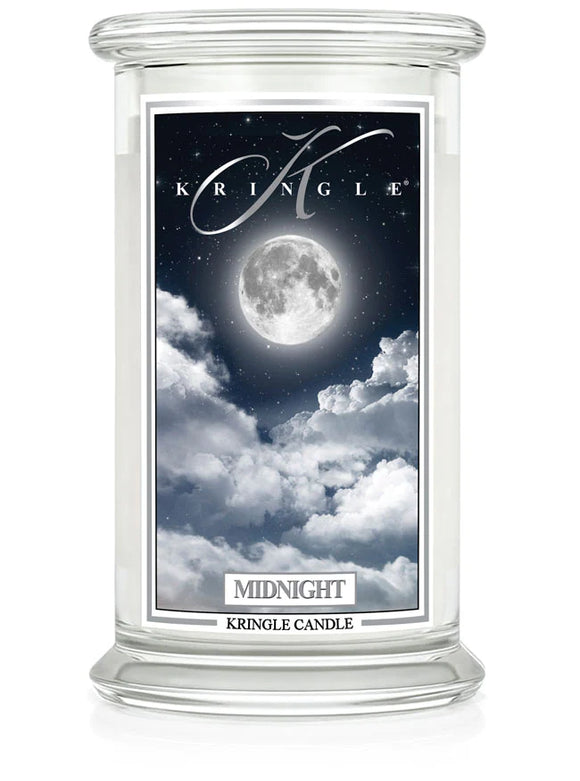 MIDNIGHT Large 2-Wick Jar Candle by Kringle Candle Company