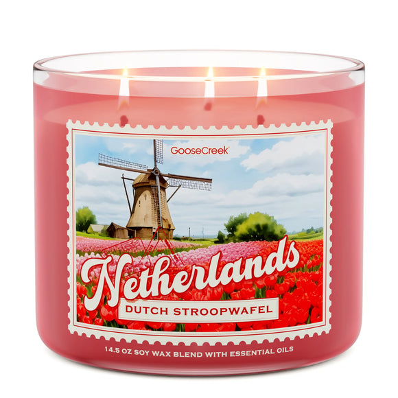 NETHERLANDS Large Jar Candle - Goose Creek Candle Company