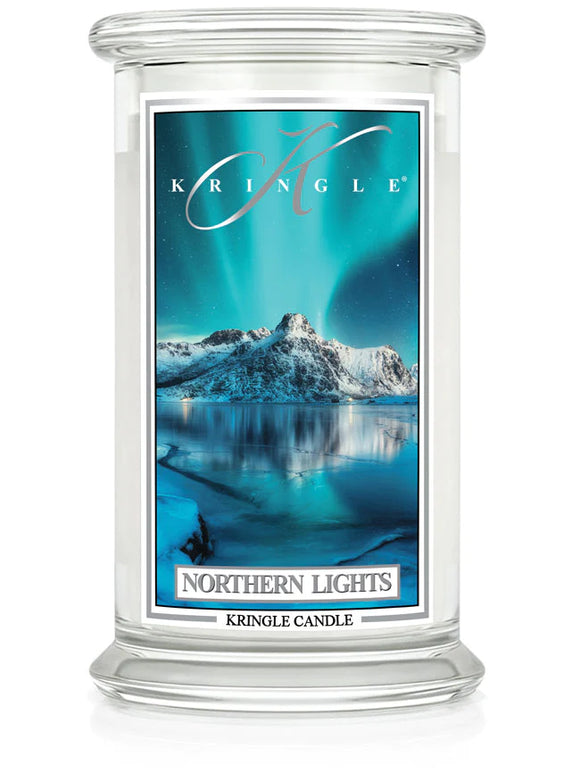 NORTHERN LIGHTS Large 2-Wick Jar Candle by Kringle Candle Company