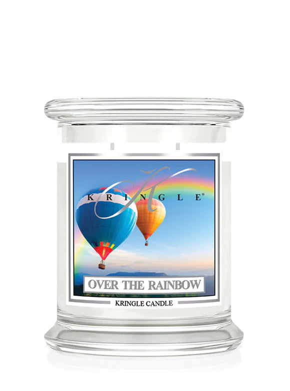 OVER THE RAINBOW Medium Jar Candle by Kringle Candle Company