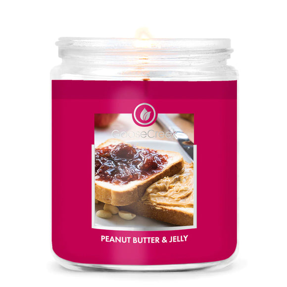 PEANUT BUTTER & JELLY Large 3-Wick Jar Candle by Goose Creek Candle Company