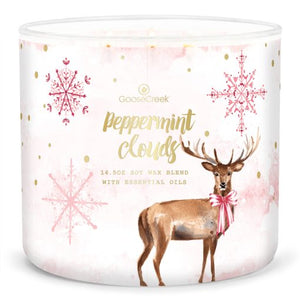 PEPPERMINT CLOUDS Large Jar Candle by Goose Creek Candle Company