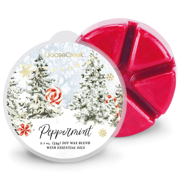 PEPPERMINT 6-Piece Wax Melts by Goose Creek Candle Co.