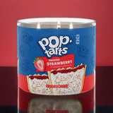 FROSTED STRAWBERRY Large Jar 3-Wick Candle - Goose Creek (Pop Tarts Collection)