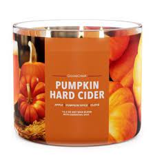 PUMPKIN HARD CIDER Large Jar Candle - Goose Creek Candle Company