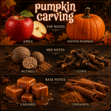 PUMPKIN CARVING Large Jar Candle - Goose Creek Candle