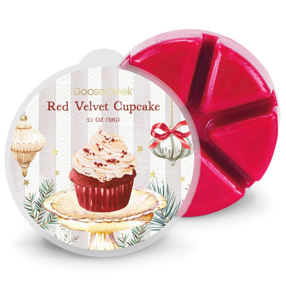 RED VELVET CUPCAKE 6-Piece Wax Melt by Goose Creek Candle Co.