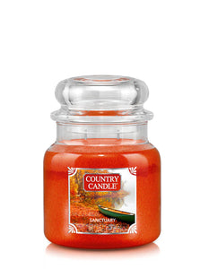 SANCTUARY Medium Jar Candle from Kringle Candle Company's Country Candle Collection