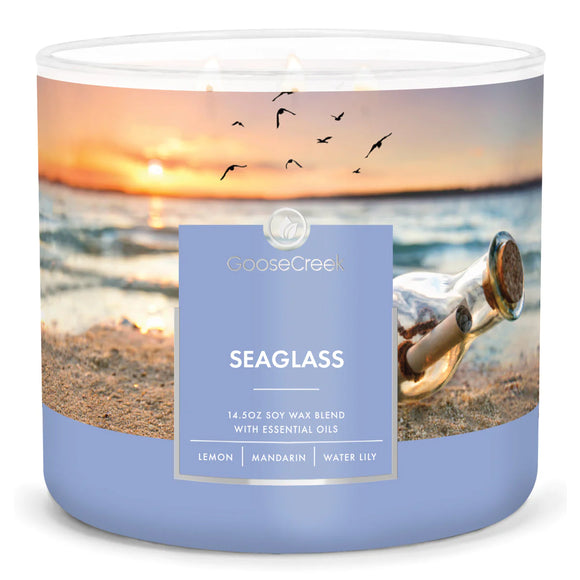 SEAGLASS 3-Wick Large Jar Candle by Goose Creek Candle Company