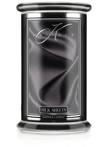 SILK SHEETS Large Jar Candle by Kringle Candle Company