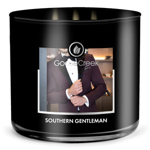 SOUTHERN GENTLEMAN Large 3-Wick Candle by Goose Creek Candle Company