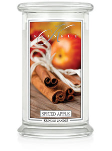 SPICED APPLE Large Jar Candle by Kringle Candle Company