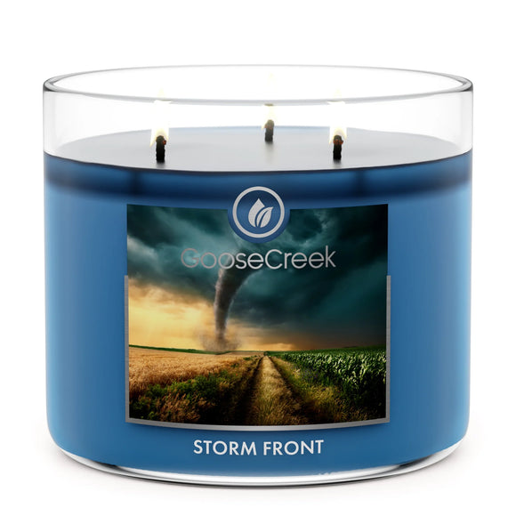 STORM FRONT Large 3-Wick Jar Candle by Goose Creek Candle Company