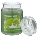 SUNLIT LEAVES Large Jar Candle - American Home by Yankee Candle