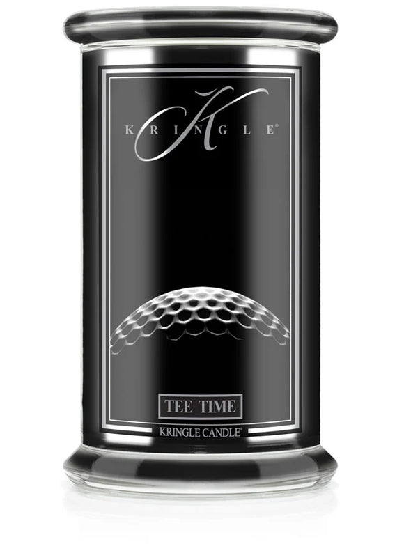TEE TIME Large Jar Candle by Kringle Candle Company