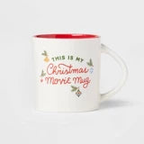 16 oz. "THIS IS MY CHRISTMAS MOVIE MUG" Coffee Mug