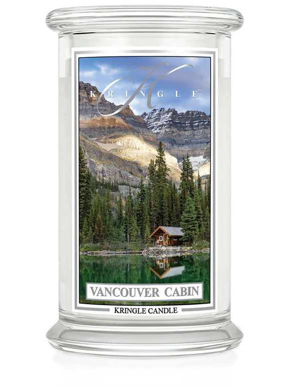 VANCOUVER CABIN Large Jar Cabin by Kringle Candle Company