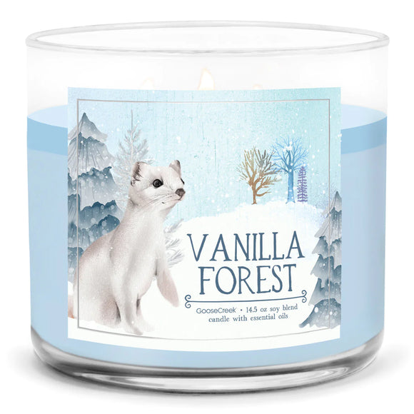 VANILLA FOREST Large 3-Wick Jar Candle by Goose Creek Candle Company