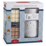 WHITE HOBNAIL ILLUMINATION FRAGRANCE WARMER GIFT SET by Candle Warmers Etc