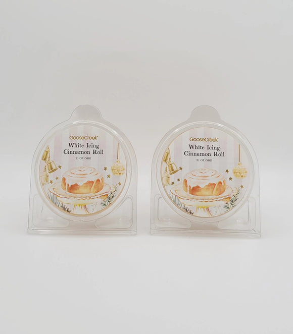 WHITE ICING CINNAMON ROLL 6-Piece Wax Melts by Goose Creek Candle Company