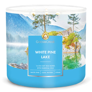 WHITE PINE LAKE Large 3-Wick Candle by Goose Creek Candle Company