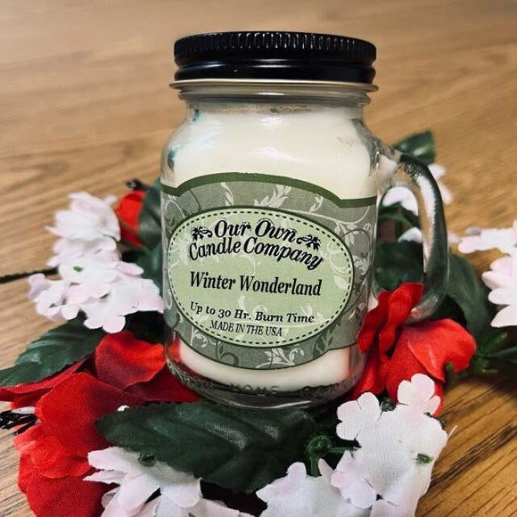 WINTER WONDERLAND Mini Jar Candle by Our Own Candle Company