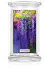 WISTERIA 2-Wick Large Jar Candle by Kringle Candle Company