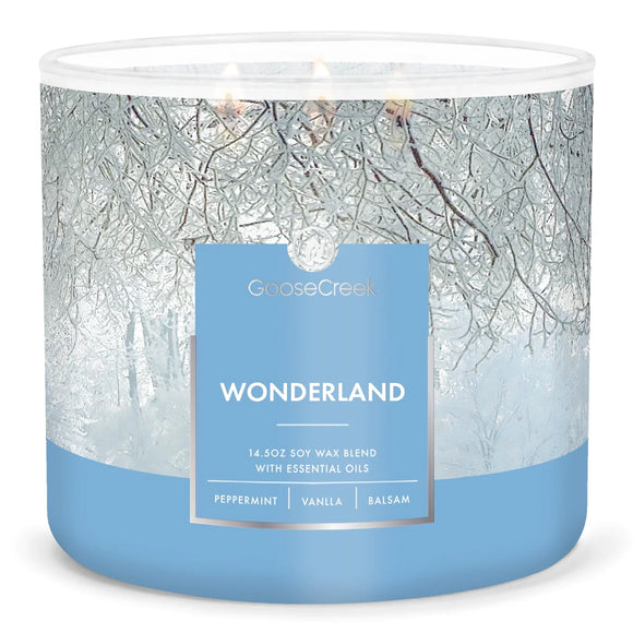 WONDERLAND Large 3-Wick Jar Candle by Goose Creek Candle Company