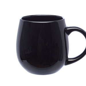 22 oz. BUDDHA ROUND MUG Coffee Mug - Black