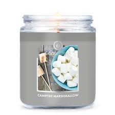 CAMPFIRE MARSHMALLOW Small Jar Candle by Goose Creek Candle Company