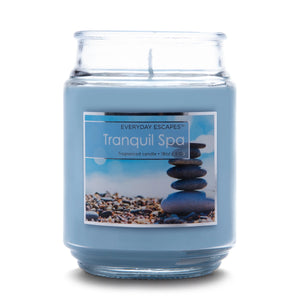 TRANQUIL SPA Large Jar Candle by Everyday Escapes