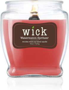 WATERMELON SPRITZER Medium Jar Candle by Carolina Candles