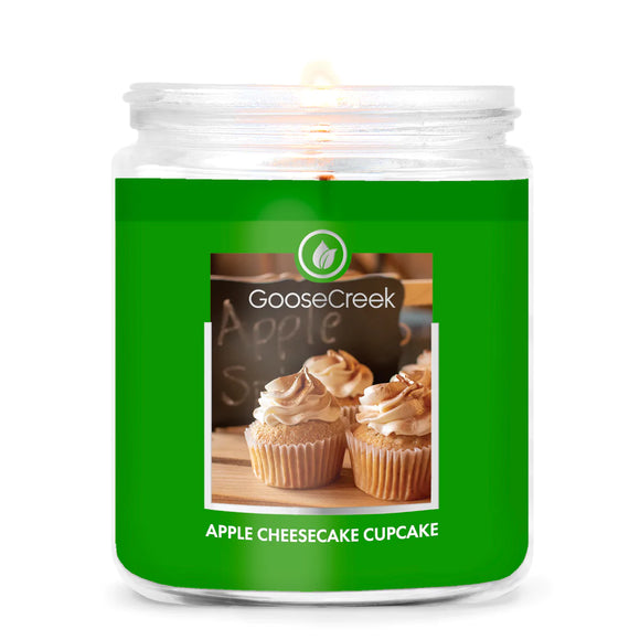 APPLE CHEESECAKE CUPCAKE Small Jar Candle by Goose Creek Candle Company
