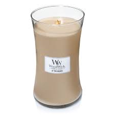 AT THE BEACH LARGE Large Hourglass candle by Woodwick Candle Company