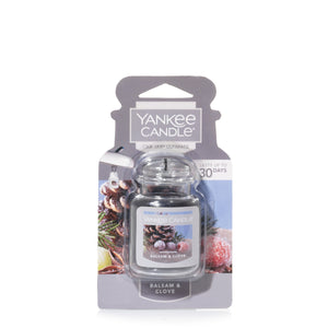 BALSAM & CLOVE .96 oz Car Jar Ultimate by Yankee Candle