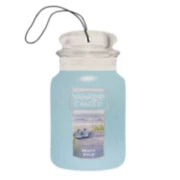 BEACH WALK, PINK SANDS AND SUN & SAND .96 oz Car Jar Ultimate Variety Set by Yankee Candle