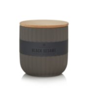 BLACK SESAME Medium Jar Candle from Chesapeake Bay's Minimalist Collection