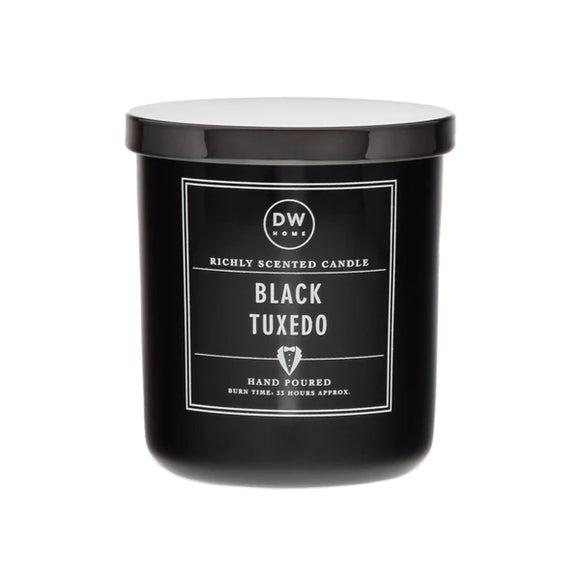 BLACK TUXEDO Medium Jar Candle by DW Home