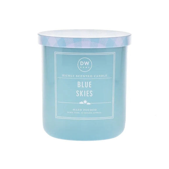 BLUE SKIES Medium Jar Candle by DW Home