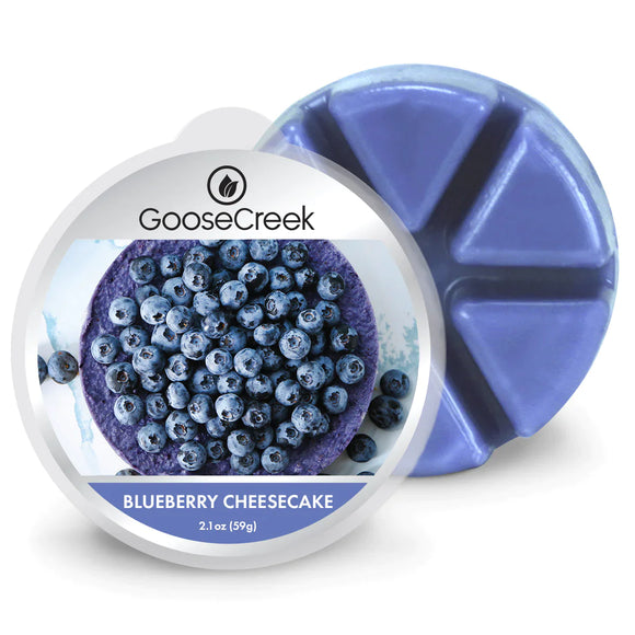 BLUEBERRY CHEESECAKE 6-Piece Wax Melts by Goose Creek Candle Company