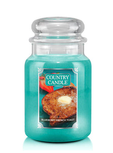 BLUEBERRY FRENCH TOAST Large Jar Candle from Kringle Candle Company's Country Candle Collection