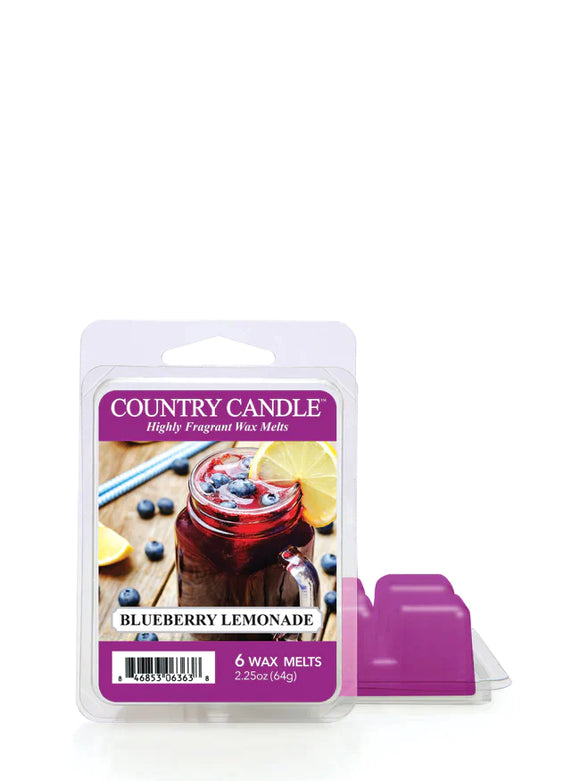 BLUEBERRY LEMONADE 6-Piece Wax Melt from Kringle Candle Company's Country Candle Collection