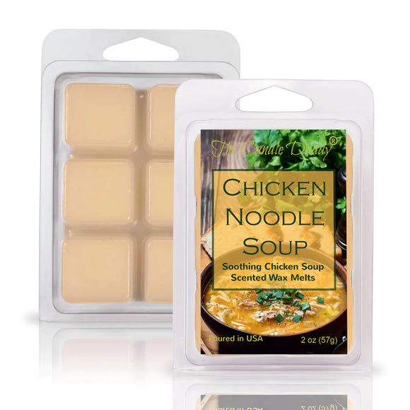 SOOTHING CHICKEN NOODLE SOUP 6-Piece Wax Melts by The Candle Daddy Candle