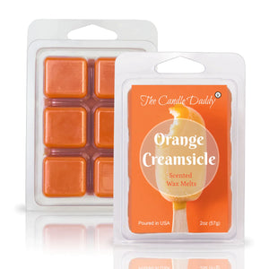 ORANGE CREAMSICLE 6-Piece Wax Melts by The Candle Daddy