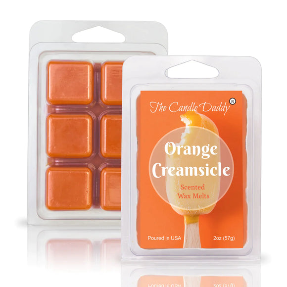 ORANGE CREAMSICLE 6-Piece Wax Melts by The Candle Daddy