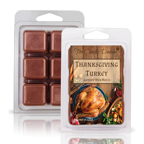 THANKSGIVING TURKEY 6-Piece Wax Melts by The Candle Daddy