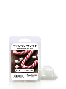 CANDY CANE LANE 6-Piece Wax Melts from Kringle Candle Company's Country Candle Collection